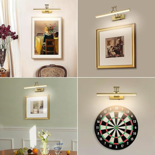 Luz de pared para baño regulable con interruptor y rotación de 270 grados para el dormitorio 7