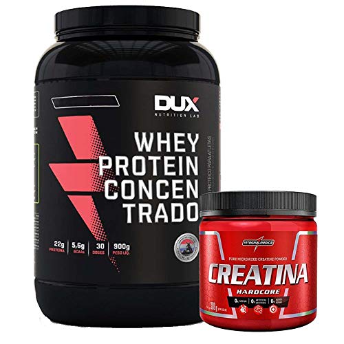 Whey Chocolate 900g Dux WPC Creatina 300g Integral