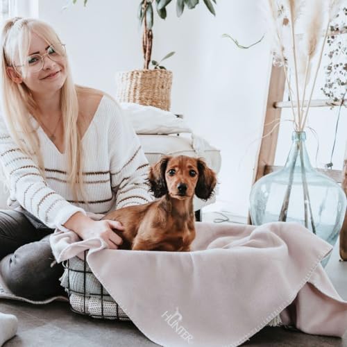 HUNTER Hundedecke Casper XXL, Farbe:Creme