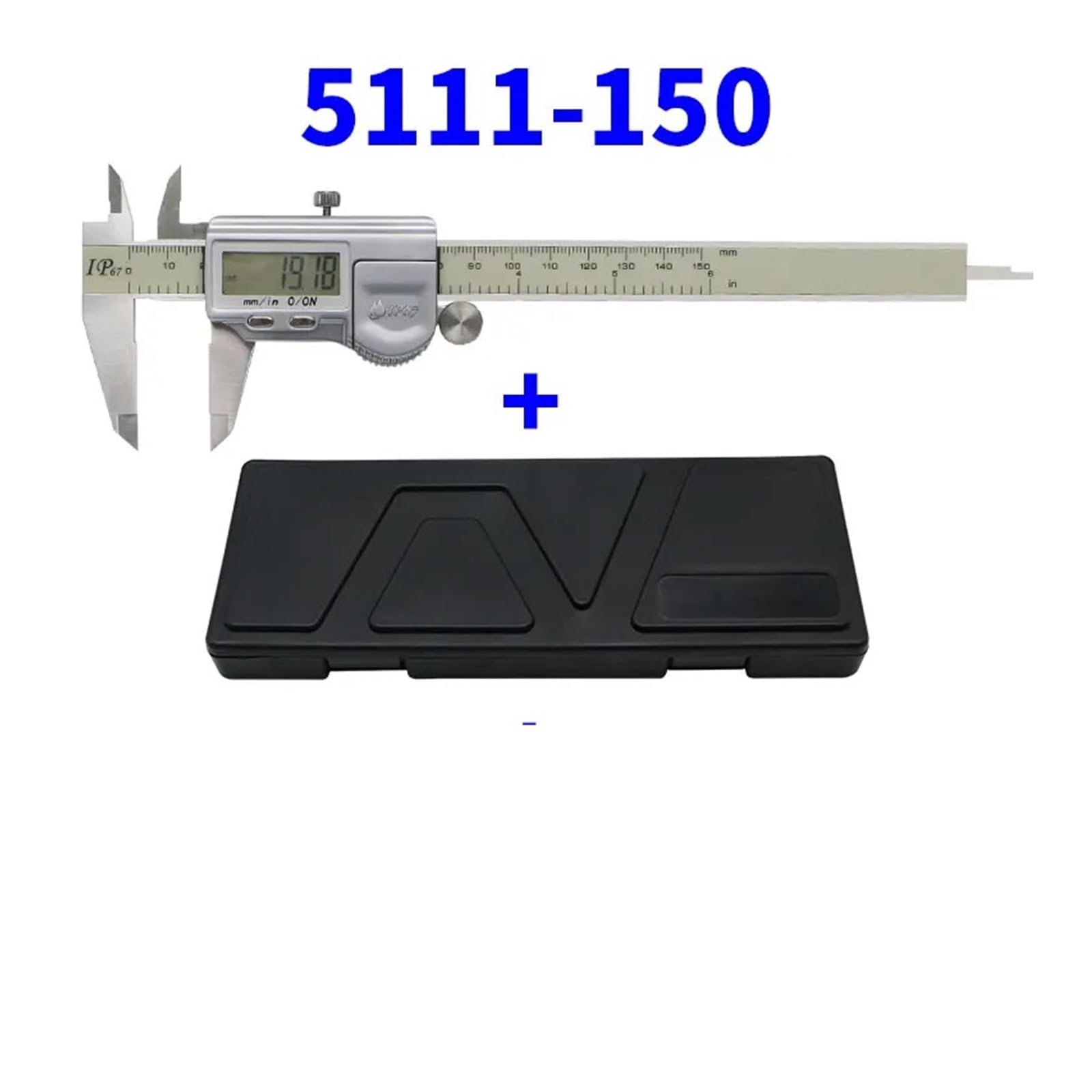 150 Mm IP67 Impermeable Digital Vernier Caliper Regla Vernier Calibre Micrómetro Digital Calibres Digital 150 Mm herramientas de medición(0-150mm)