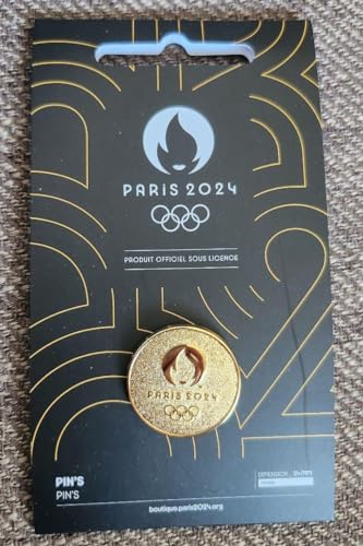 2024 パリ オリンピック ゴールド ピンバッジ