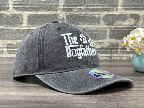 Image of Dog Lover Hat for Men Women, Dog Owner Gift Baseball Cap | Everyday Casual Style, Premium Embroidery, Breathable Cotton Fabric, One Size Adjustable Fit