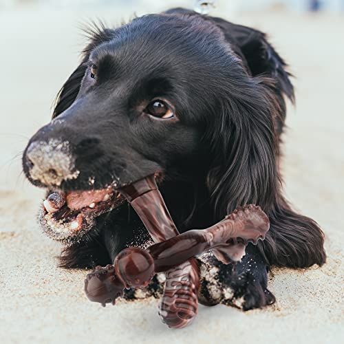 petizer Jouet à mâcher Durable pour Chiens pour mâcheurs agressifs, os de Nylon Presque Indestructible, Jouet de Nettoyage des Dents résistantes - Image 8