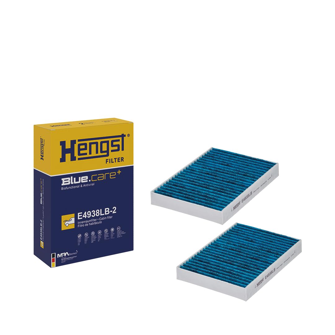 4x ✅Fits HENGST E4938LB-2 Filter, cabin air E4938LB-2 Cabin filter w ⭐UK Seller⭐