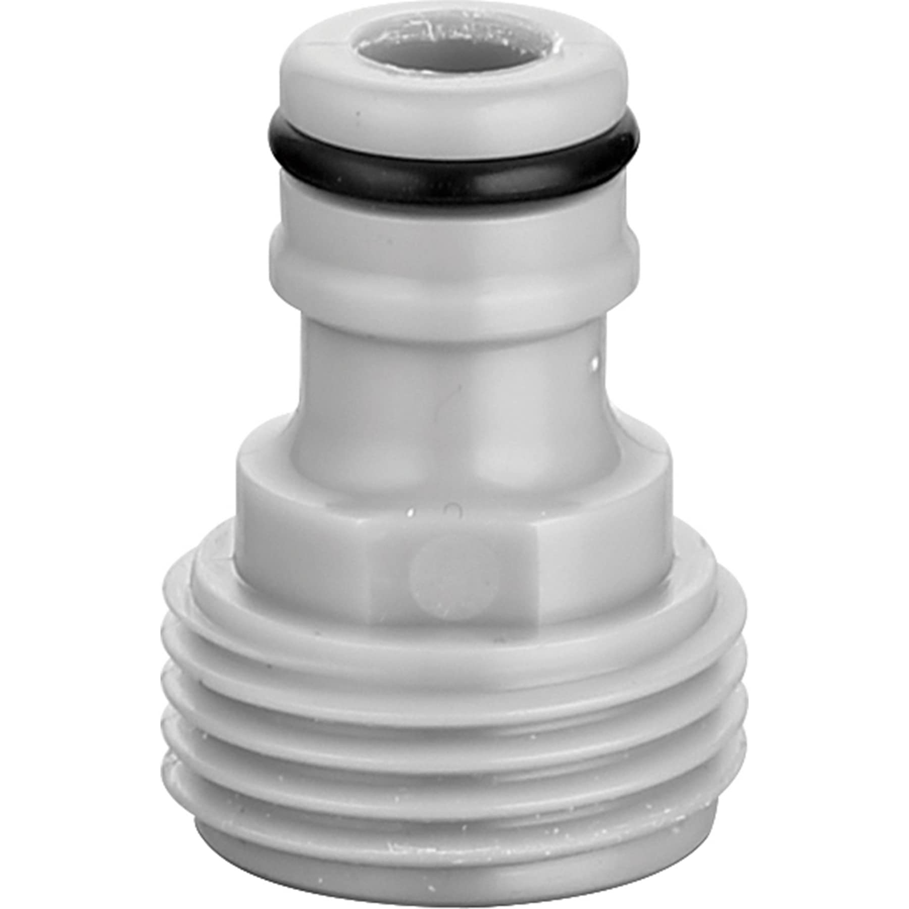 Dapetz Men's Black ® Tap Adaptor 3/4" Threaded Adaptor Abs Plastic Garden Water Tap Hose Pipe Connector Screw Bsp Fitting Screw Type Accessory Connector
