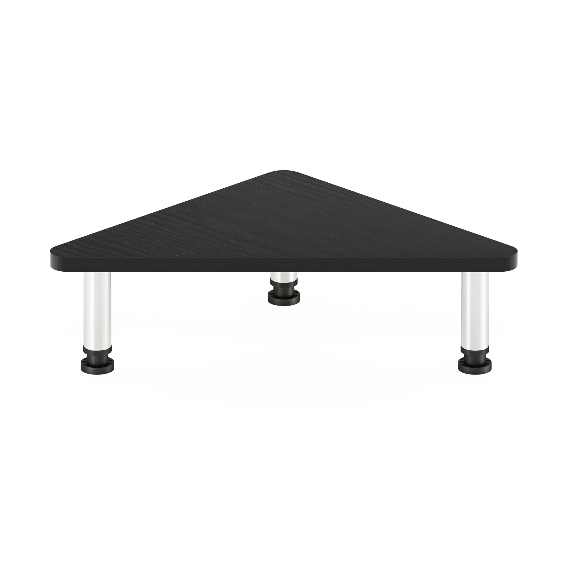 Furinno Turn-n-Tube Eckmonitor Riser Ständer, Americano, Edelstahlrohre, 49.8 (Breite) x 11.7 (Höhe) x 26.9 (Tiefe) cm