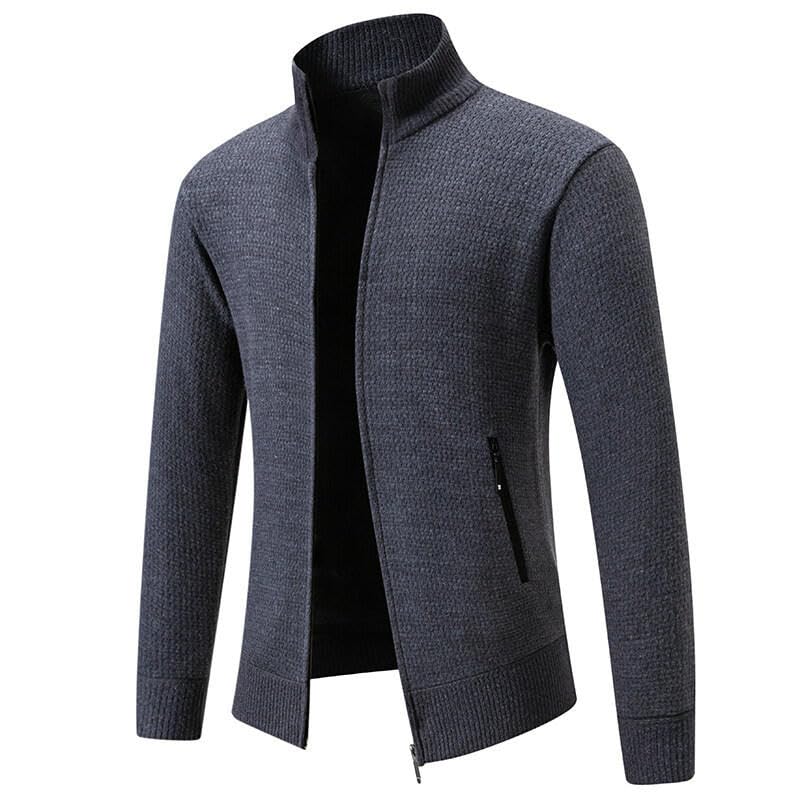 Cardigan d'hiver décontracté pour rester au chaud avec style au bureau - 4