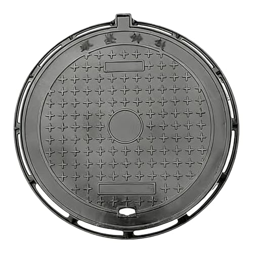 Ductile Iron Manhole Covers, Round, Anti-Settlement, Six-Way Opening, Heavy-Duty, Durable,