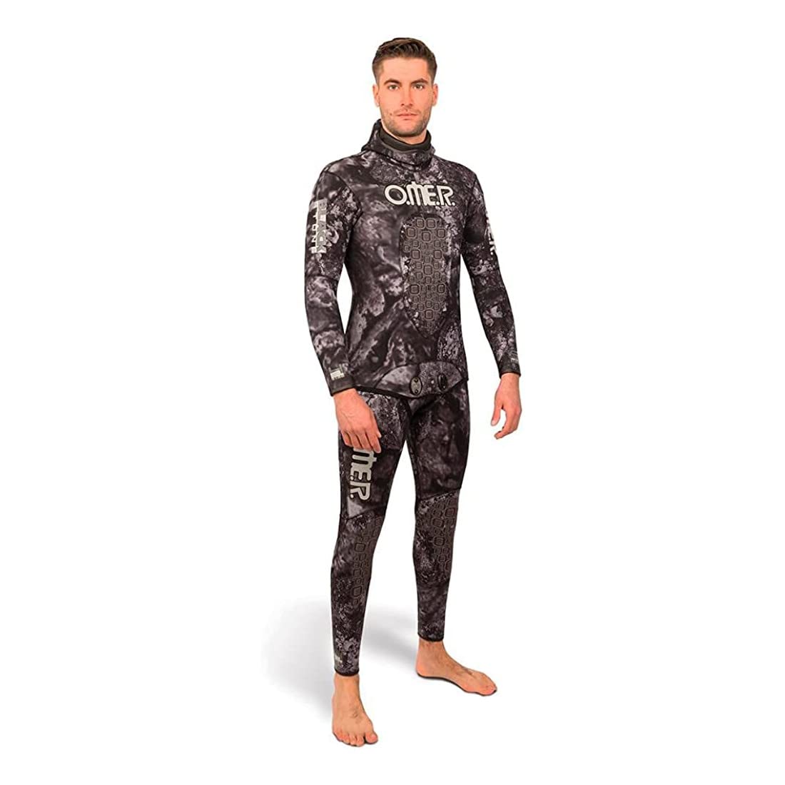 OMER Blackstone 3mm Men's Spearfishing Camo Wetsuit Pants Camouflage Bottoms (5)