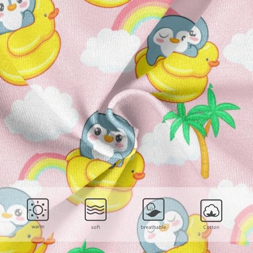 Joisal Cotton Toddlers Underwear Floral Cute Penguins Duck Cartoon Cute Panties Girl Florals Briefs Undies Kids 2t3