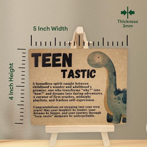 tinydabba Wooden Teen Gift Plaque with Easel by tinydabba - 3