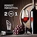 2024 Wino on the Go Wine Opening Set, Air Pressure Pump Wine Bottle Opener, Easy Cork Remover Corkscrew, Corkscrew Wine Opener Cork Pops Wine Opener Gifts to Wine Lovers (2PCS Black)