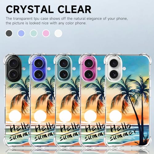Coque iPhone 16 transparente design coco, protection souple et résistante aux chocs