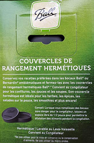 Ball Mason Jar Lids - Regular Mouth (Mason Jar Caps) - Leak Proof (Standard) #TOP2