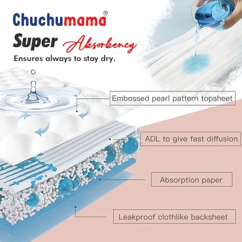 Image of Taped Style Baby Diaper, Large (L) Size, 9-14 kg, Combo Pack of 2, 50 count Per Pack, 100 count, with Bubble Bed Technology for comfort