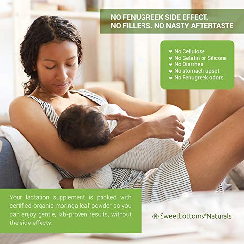 Sweetbottoms Organic Moringa Capsules