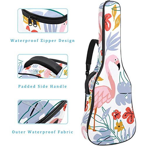 Housse étanche pour guitare acoustique avec double bandoulière et poche Motif plumes colorées, Multicolore 06, 42.9×16… - Les Beatles, Paul McCartney, John Lennon, RIngo Starr, George Harrison Housse étanche pour guitare acoustique avec double bandoulière et poche Motif plumes colorées, Multicolore 06, 42.9x16… – Image 5
