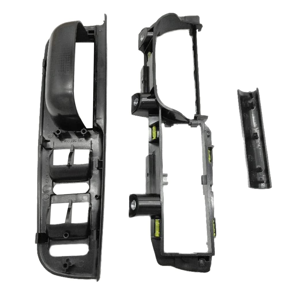 Staffe Interruttore Porta Golf 4 MK4 - Kit 3 Pezzi Nero, Ricambio Originale 1J48671793 - Foto 2