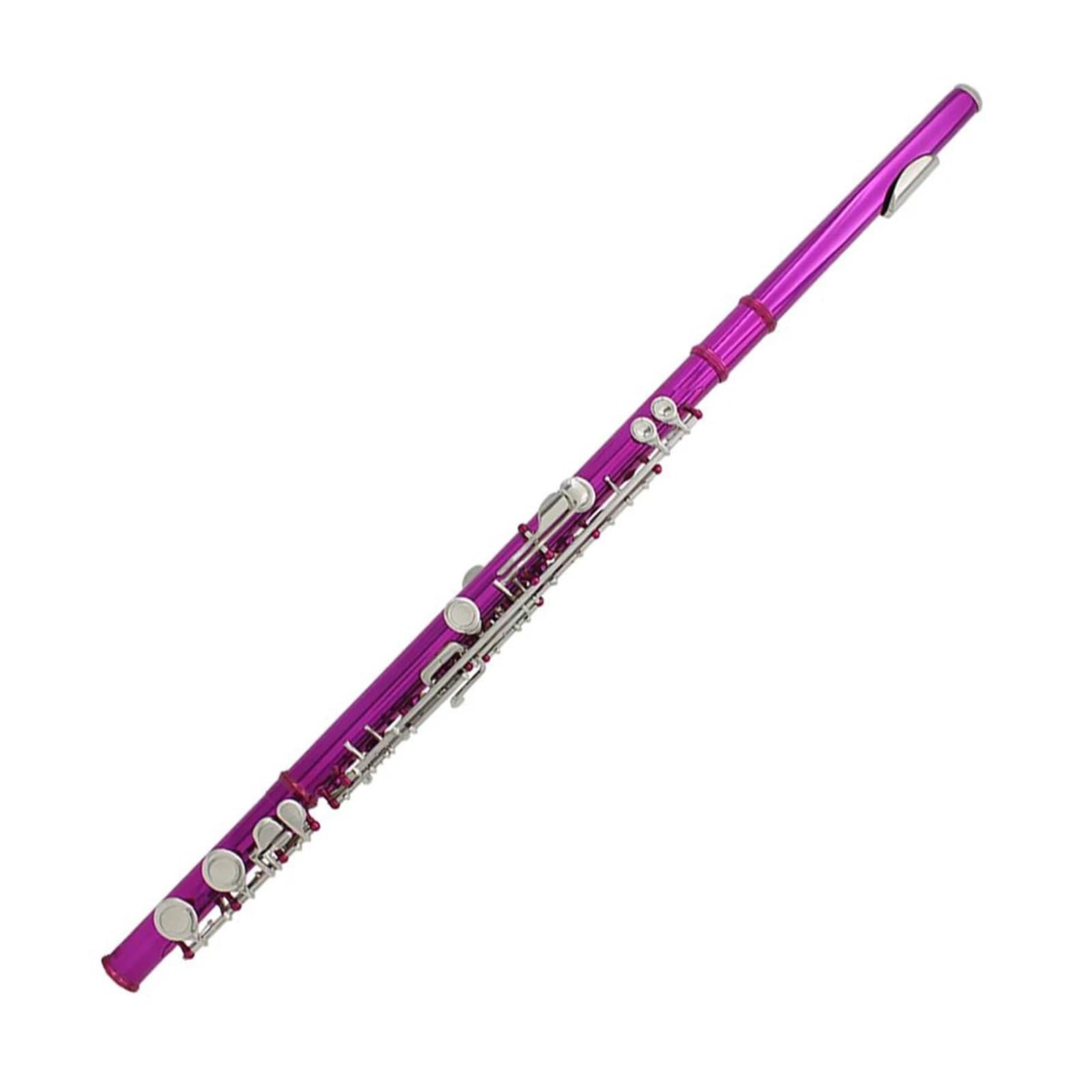 flet prosty Instrument fletowy z 16 otworami w kształcie litery C, z rękawiczkami i narzędziem do wkręcania, odpowiedni dla początkujących