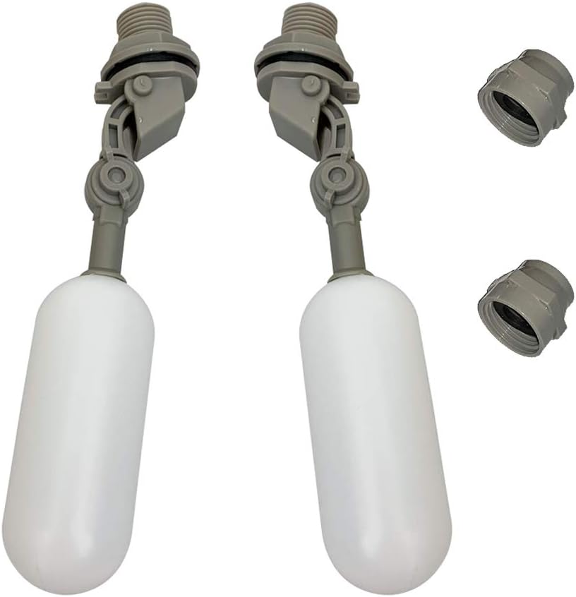 Float Ball Valve Set of 2,Water Filter Float Ball Valve, 1/