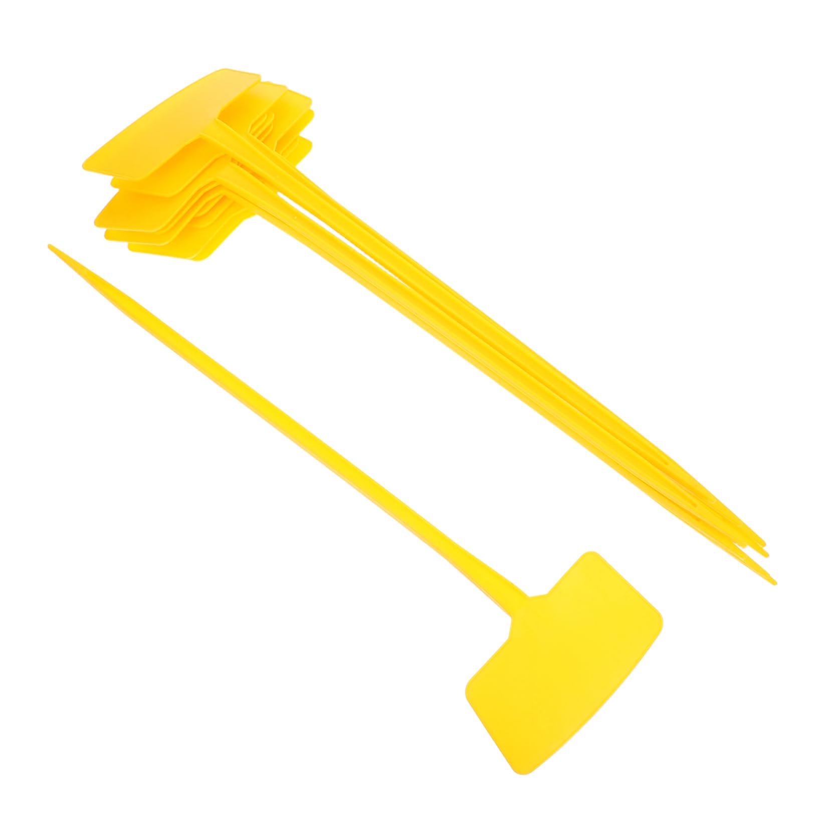 Milisten 10Pcs Garden Plant Labels Durable Plastic Tags for Plant Identification Suitable for Marking Flowers Herbs and Vegetables Yards and Gardens