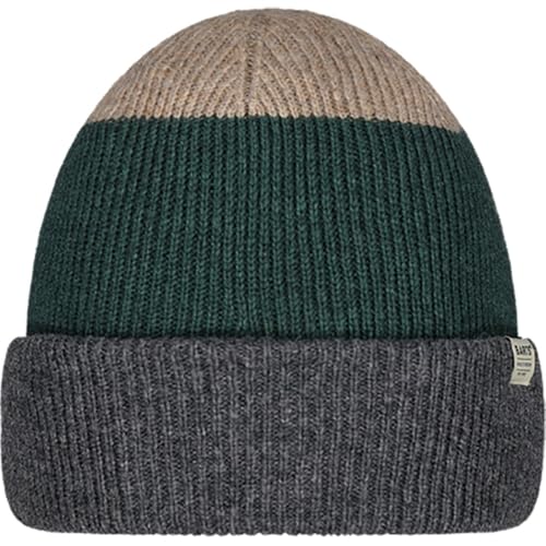 Barts Walnur Beanie Dark Heather Bonnet en Maille Gris Foncé pour l'Hiver