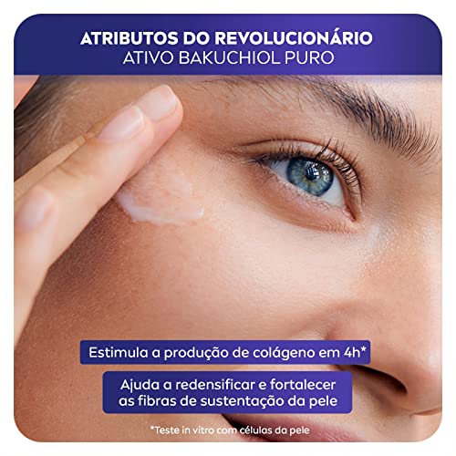 NIVEA Creme Facial Antissinais Cellular Lift Noite 50ml - Creme facial antissinais com bakuchiol pur
