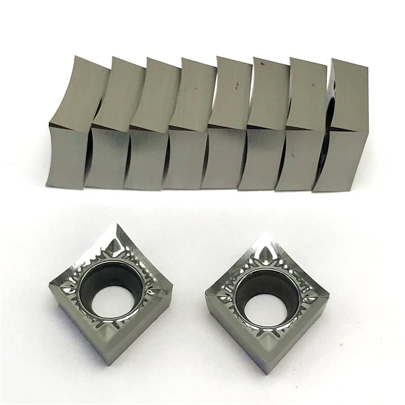 CCGT09T302 CCGT09T304 CCGT09T308 AK H01 Internal Turning Tool Aluminum Turning Insert CNC Metal Lathe Tools Cutting Tool(CCGT09T304 AK H01)