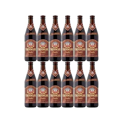 Erdinger Dunkel 500ml bottles - ABV: 5.3% (12) Cover
