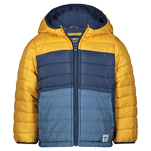 Image of OSHKOSH B'GOSH Boys' Heavyweight Winter Jacket With Sherpa Lining