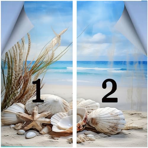 Vinilo Decorativo de Vidrio para Ventana 17.7 x 23.6 pulgadas x2 miniatura 3