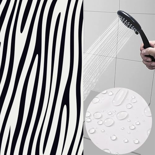 Rideau de douche 200x200 imperméable pour éviter les fuites d'eau au sol - 5