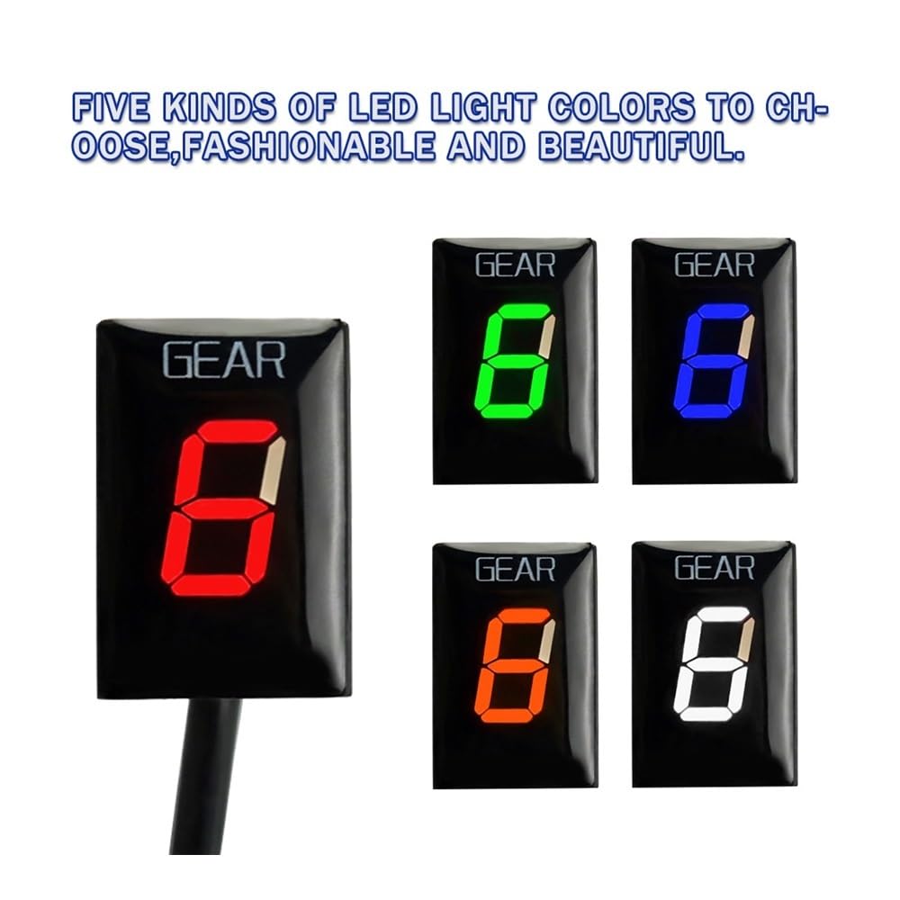 Sensore Leva Cambio Moto con Display, indicatore Marcia 1-6 per CBF500 CBF 500 2004 2005 2006 CBF600 600 2004-2007
