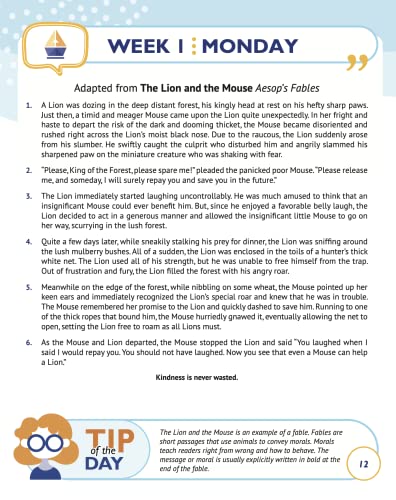 8th Grade Common Core ELA (English Language Arts): Daily Practice Workbook | 300+ Practice Questions and Video Explanations | Common Core State ... Standards Aligned (NGSS) ELA Workbooks) - Image 9