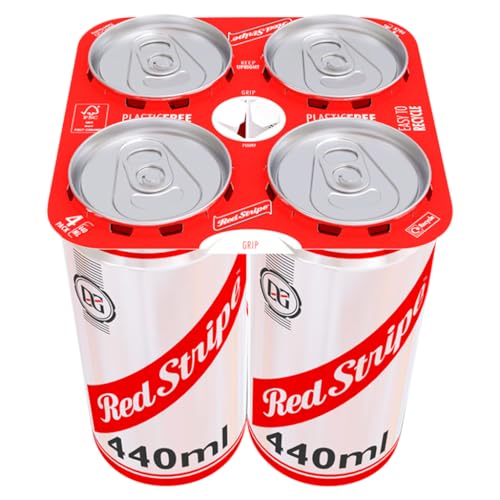 Red Stripe Jamaica Lager Beer 4 x 440ml