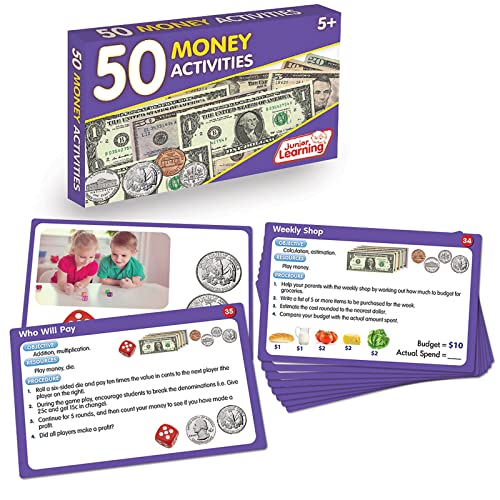 Junior Learning JL336 50 Money Activities USA