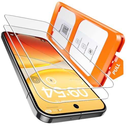 Image of TOCOL for Google Pixel 11 Pro XL Screen Protector | Easy Installation Bubble-Free, 9H+ Tempered Glass, 12FT Military Grade Shatterproof, Anti-Scratch, Case Friendly HD 2 Pack