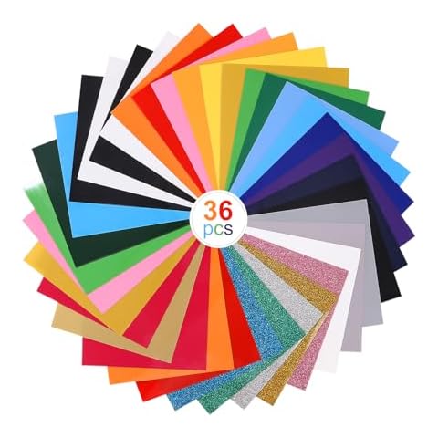 36 Feuilles Vinyle Thermocollant SinLaw Cover