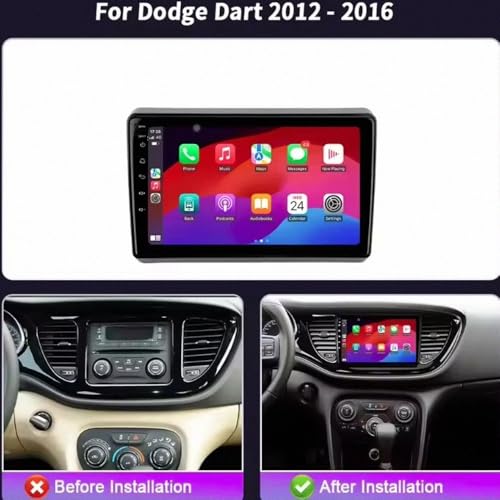 Carplay coche inalámbrico Dodge Ram: autoradio táctil con Bluetooth 2