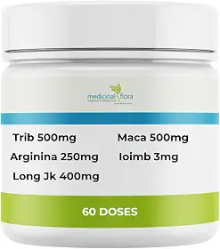 Composto Para Libido Feminina - 60 Doses