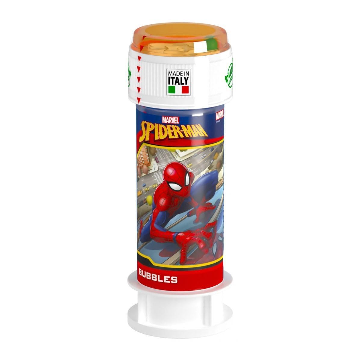 DULCOP - Bańki Spiderman - Bańki mydlane - 60 ml - 047090 - Niebieski - Plastik - Licencjonowany - Zabawka dla dzieci - Gra na świeżym powietrzu - Od 3 lat