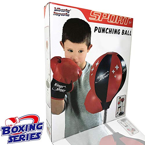 image for Liberty Imports Sport Boxing Set Punching Bag with Gloves - Punching B