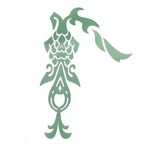 AwwwCos Genshin Impact XIAO Halloween Cosplay Tatuajes Temporales Tatuaje Tatuaje Pegatinas corporales para disfraces 36CM