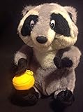 Walt Disney Pocahontas Meeko Raccoon 8' Plush Doll Toy Vintage Holding Cheese
