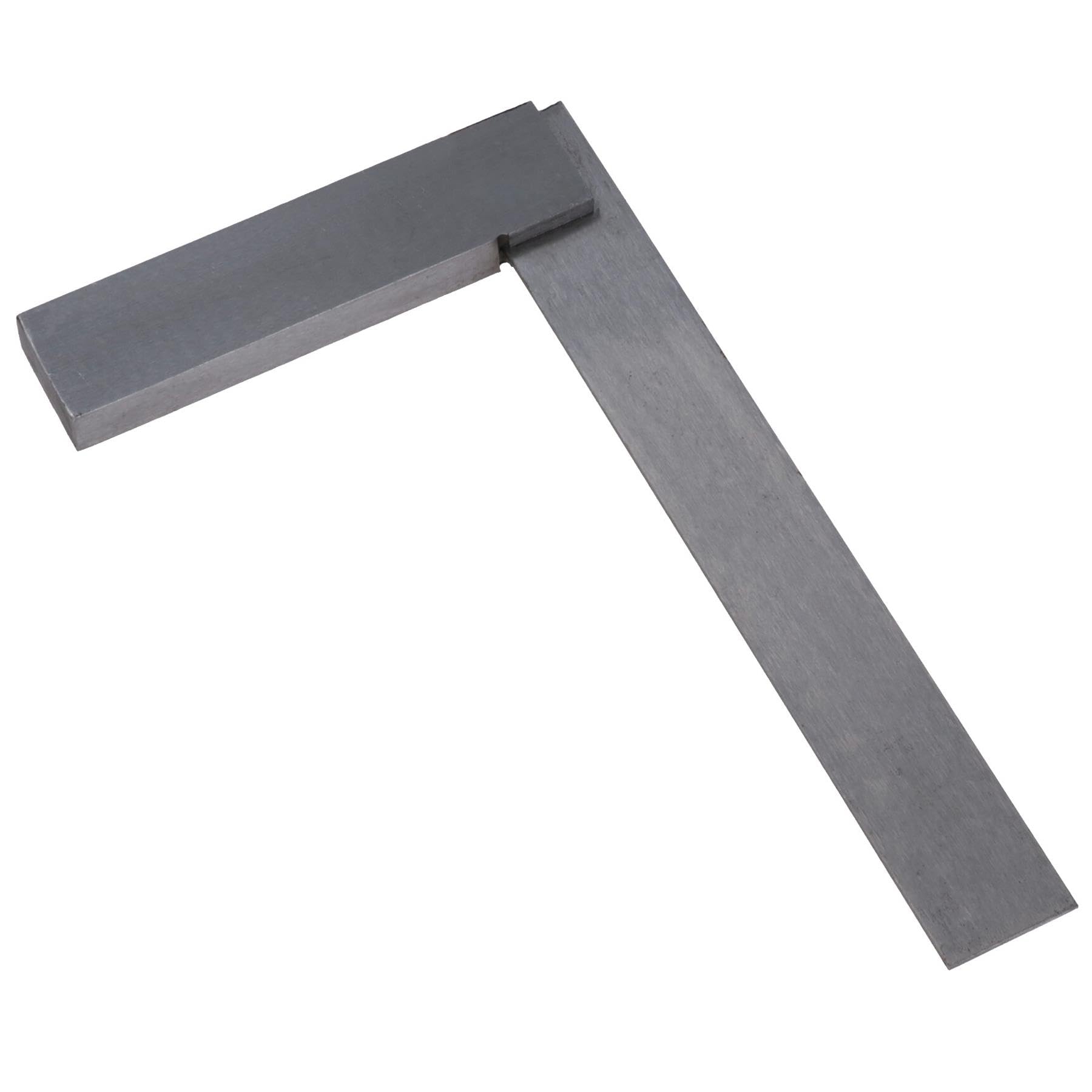 Ab Tools Silver 6” 150Mm Engineer Tri Set Square Right Angle Straight Edge Stainless Steel