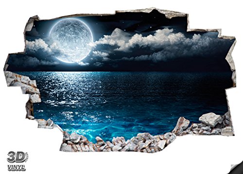 Adesivi Murali Effetto 3D, Testata Letto 114 (135