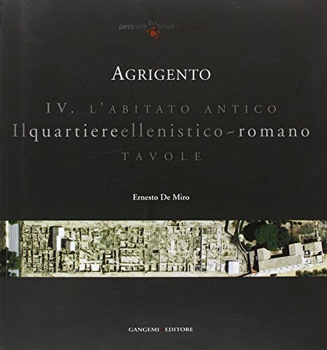 Agrigento. l'abitato antico. il quartiere