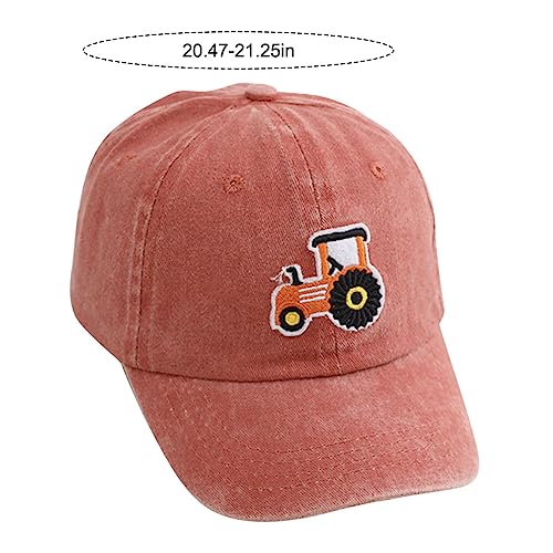 Gorra de dibujos animados infantil con cierre regulable de algodón 5