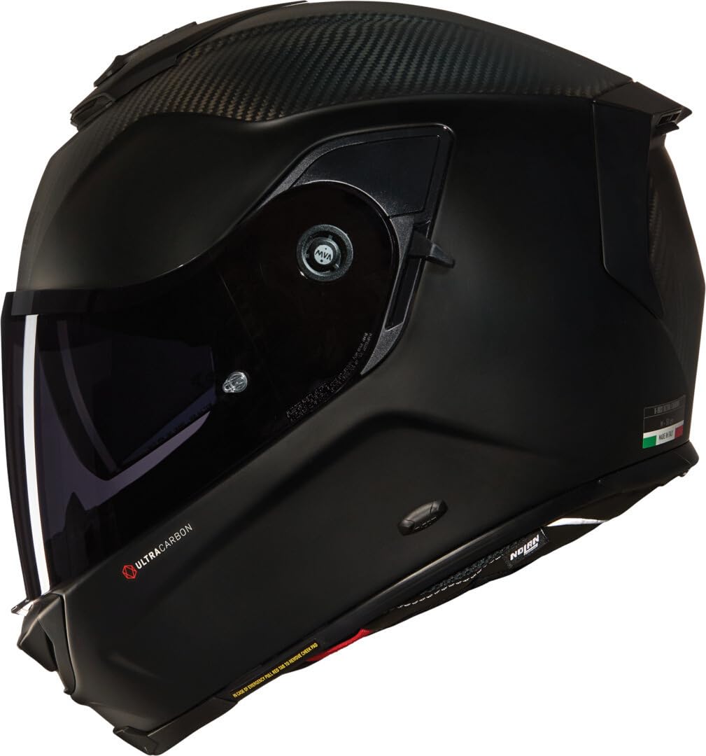 Nolan X-903 Ultra Carbon Triplonero N-Com Casco
