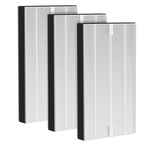 Image of 3 Pack F1 Replacement Filters Compatible with 3M Filtrete Air Purifier